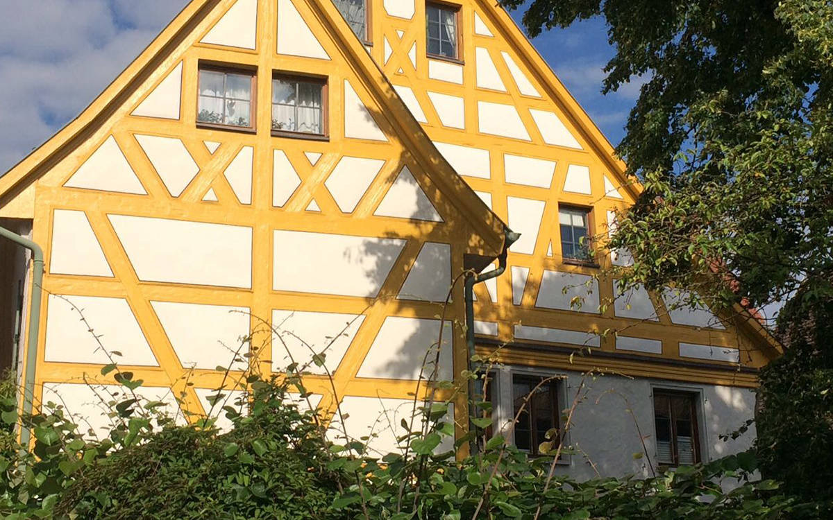 Fassadenanstrich in Wiesloch durch Malermeister Fischer